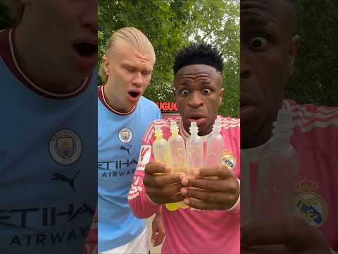 Haaland and Vinicius almost had unlimited candy 😂