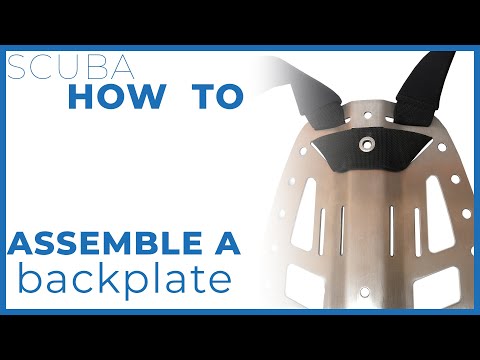How To Assemble a Backplate & Harness #scuba #howto @ScubaDiverMagazine