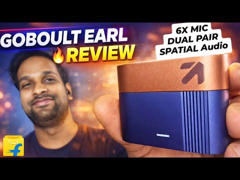 Thumbnail for Goboult Earl ⚡ Review and unboxing ⚡ HYBRID ANC earbuds From Goboult | New launch
