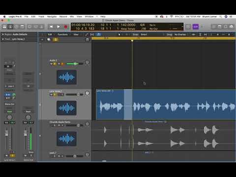 Cleaning Up Vocals with Logic Pro