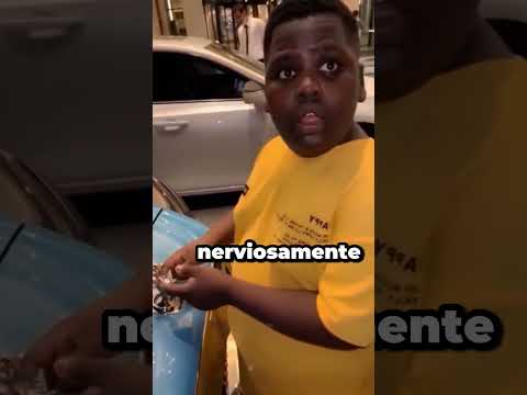 El dueño lo atrapó jugando con su auto millonario 😮