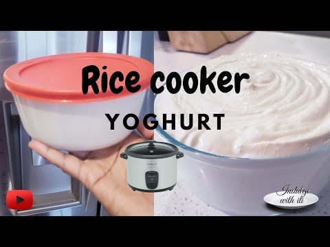 Making Yoghurt in my Rice Cooker | Homemade creamy yoghurt recipe