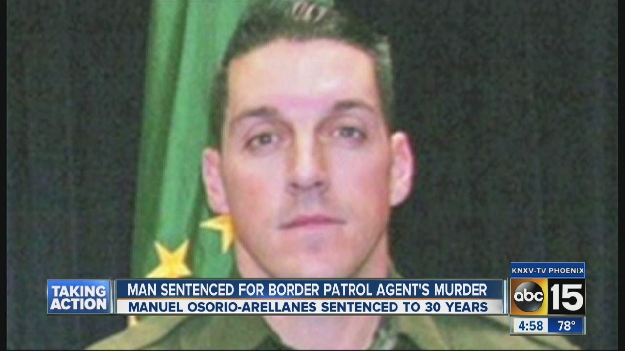 Man sentenced for border patrol agent's murder