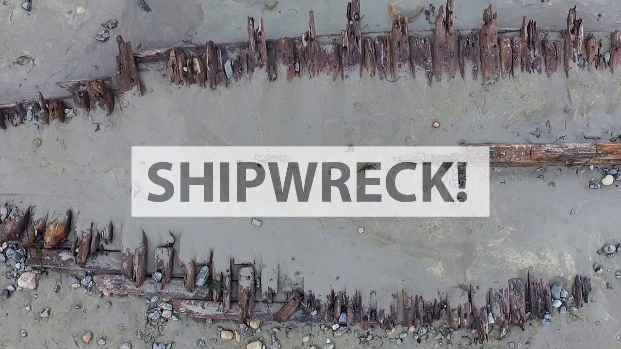 York Beach Shipwreck! - YouTube