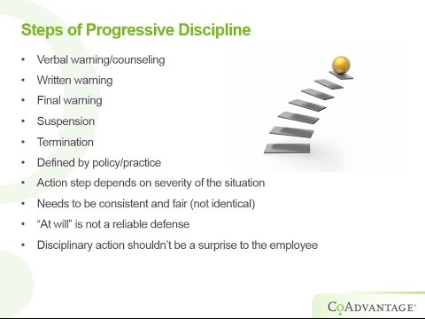 How to Administer Disciplinary Action - CoAdvantage Webinar