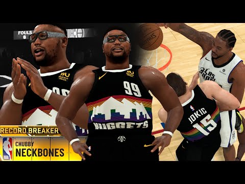 Breaking The Assist Record! Kawhi Crazy Contact Dunk! NBA 2K20 Chubby Neckbones Ep.12
