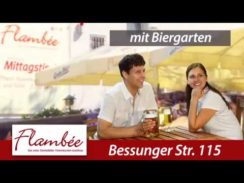 LEDvert Spot - Restaurant Flambée - Darmstadt - Videoboard Aussenwerbung auf LED Screen