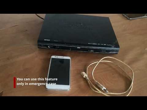 How to charge your Smart Mobile phone from DVD player | LIFE HACKS FOR EVERYDAY SITUATIONS