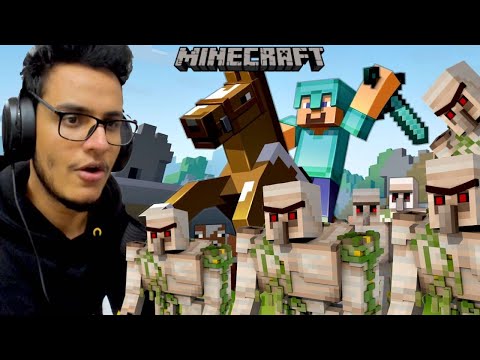 Live Insaan - I Made an IRON GOLEM ARMY to Fight Wither in Minecraft (#12)