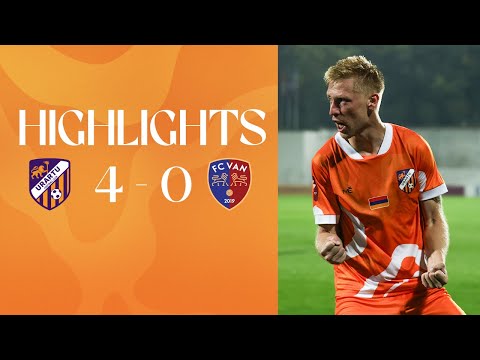 Armenian Cup, 1/8 Finals | Urartu FC - FC Van 4-0 | HIGHLIGHTS