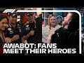 Awabot: F1 Fans Meet Their Racing Heroes - Virtually!