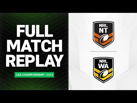 CAS Championship 2023 | NT Titans Men's Opens v WA Men's Opens | Full Match Replay