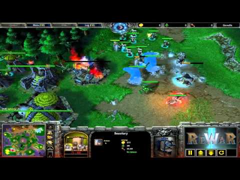 Hawk(HU) vs xelsing(ORC) - WarCraft 3 Frozen Throne - RN1405