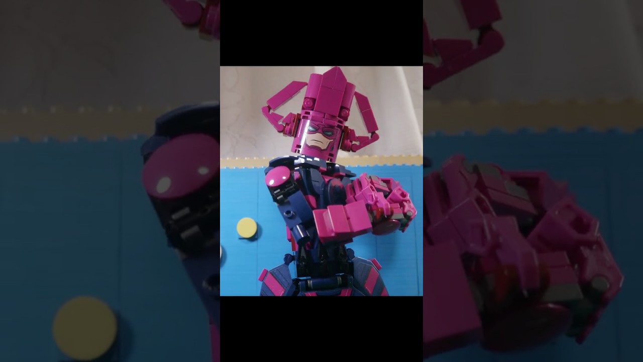 【レゴで踊ってみた】88888888【ギャラクタス】 #レゴ #8番出口  #コマ撮り