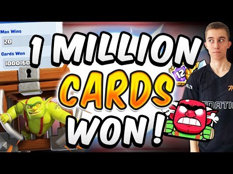 1,000,000 CARDS WON! OFF-META DECK DOMINATES! — Clash Royale