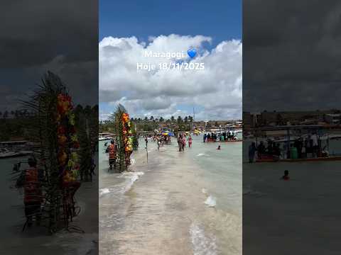 Caminho de Moisés hoje em Maragogi Alagoas 😍 #maragogi #nordeste #alagoas