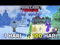 100 Hari Di Minecraft Hardcore Tapi Ice Spikes Only
