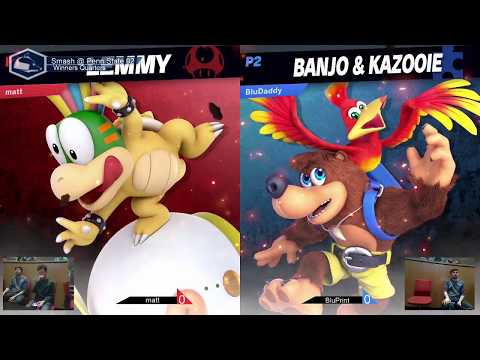 S@PS 92 Ultimate Singles - matt(Bowser Jr) vs BluPrint(Banjo/Greninja) Winners Quarters