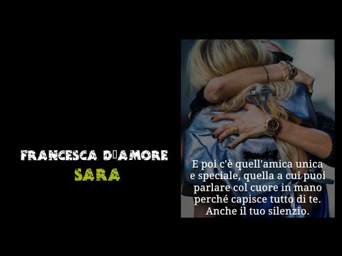 Francesca D'Amore - Sara (Official 2020)