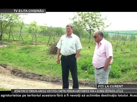 CHISINAU DETINATORII DE TERENURI AGRICOLE VOR PUTEA CONSTRUI PENSIUNI AGROTURISTICE FARA A SCHIMBA D