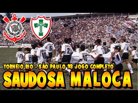Corinthians x Portuguesa Torneio Rio-São Paulo 1993 Jogo Completo