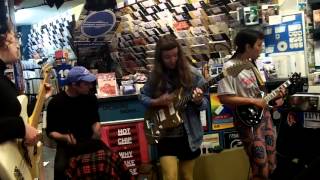 Landshapes in-store at Banquet Records