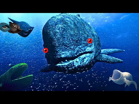 Megalodon Shark Vs El Gran Maja Cartoon Animation Zoonomaly Theme Song Remix Meme Music