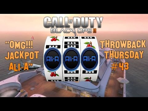 "OMG! JACKPOT ALI-A" | Throwback Thursday #43 | Black Ops 2 Live "Hijacked" Multiplayer Gameplay