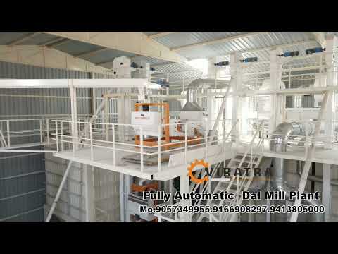 1 Ton/Hr Green Gram Pulses Mill Plant