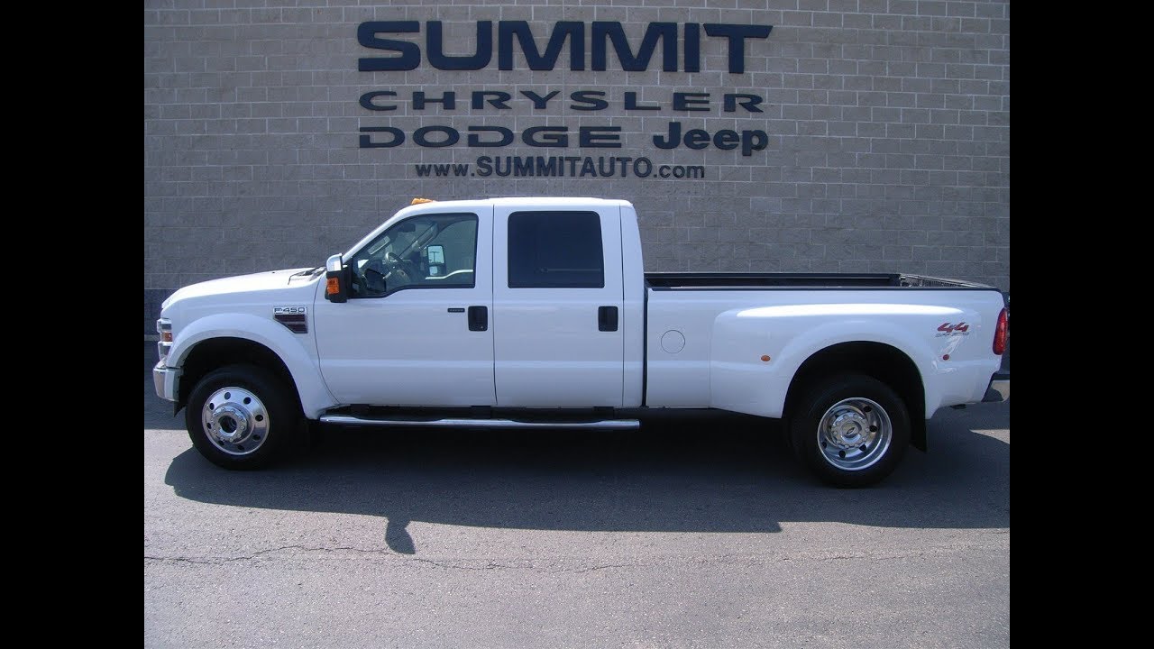 2008 FORD F450 F-450 LARIAT POWERSTROKE DIESEL ...