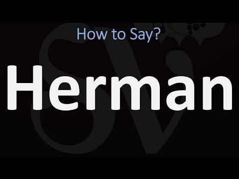 How to Pronounce Herman? (CORRECTLY)