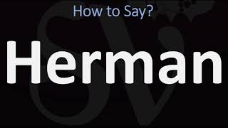Download lagu How to Pronounce Herman? (CORRECTLY) mp3