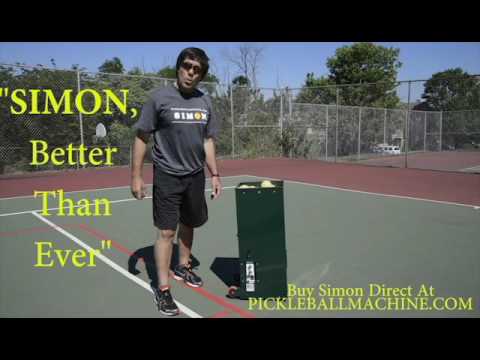 Simon2 pickleball throwing machine. Wireless remote. Only with Simon !