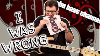 Video thumbnail for I Was Wrong About Harley Benton... | The Lowdown by The Bass Channel
