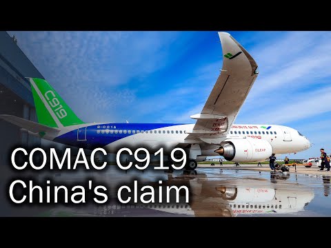 COMAC C919 - Chinese narrow-body twinjet airliner. History and future of the aircraft