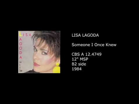 LISA LAGODA - Someone I Once Knew - 1984
