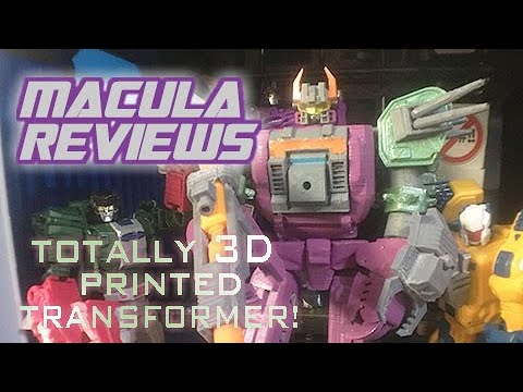 MACULA REVIEWS: PRINTFORMERS SCORPONOK COMPLETE! (File to Finish 3)