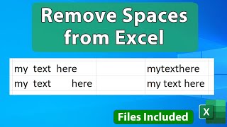 6 Ways to Remove Extra Spaces from Text in Excel
