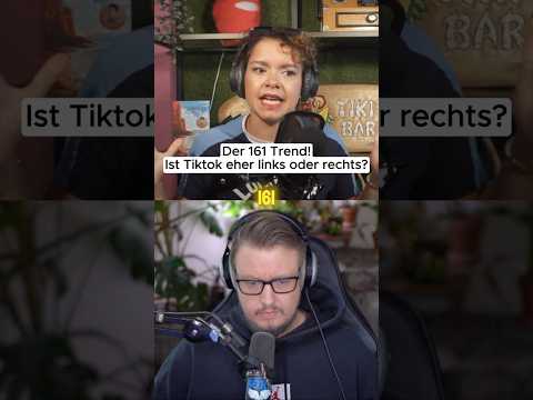 Der 161-Trend: Ist Tiktok eher links oder rechts? 😡 #dekarldent #dailydose
