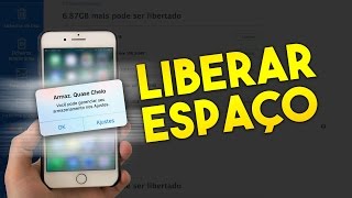 Como liberar espaço no seu dispositivo iOS?