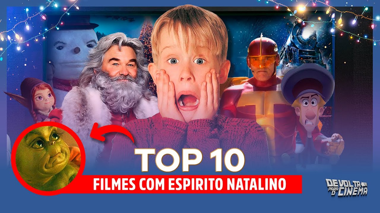 🎄 TOP 10 FILMES DE NATAL IMPERDÍVEIS! 🎬