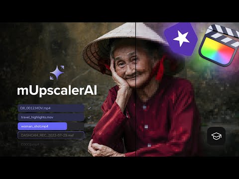 Go bigger, look sharper — mUpscalerAI joins CineStudio — MotionVFX