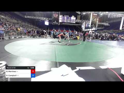 112 Lbs Round Of 64 - Bk Martinez, California Vs Richie Campbell, Oregon C2df