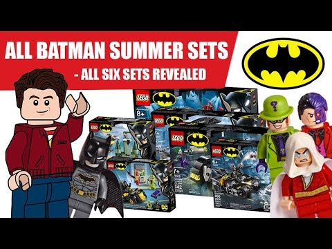 ALL LEGO BATMAN SUMMER 2019 SETS