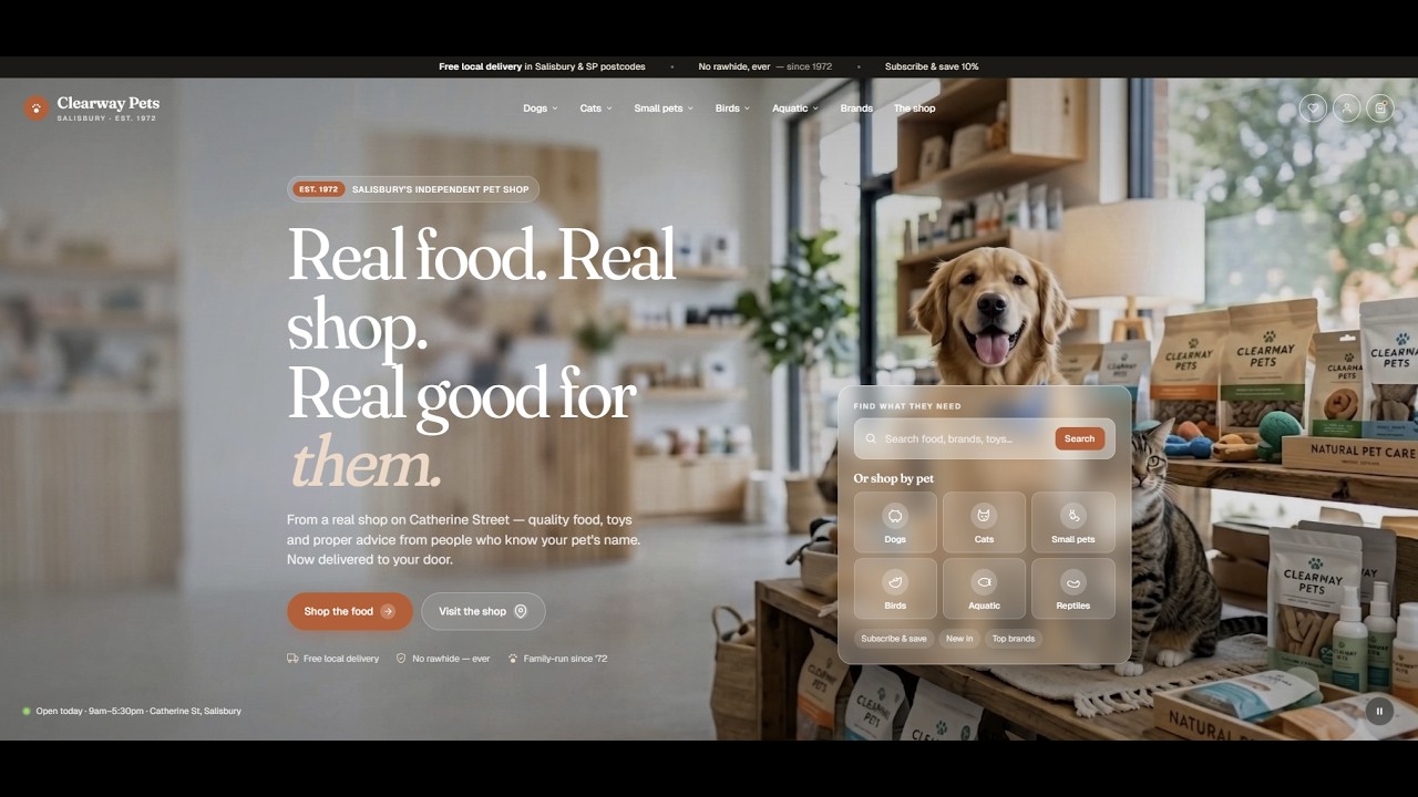 ClearwayPets preview