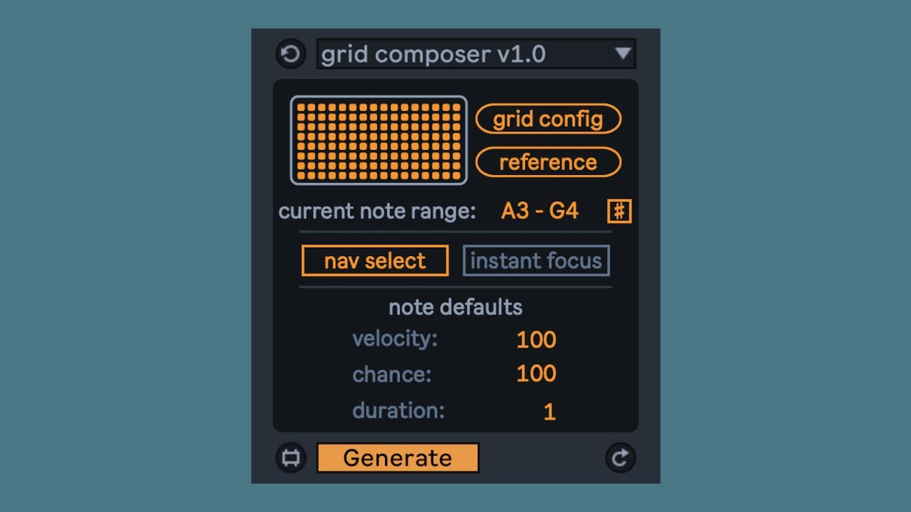 Varibright grid composer ~ monome grid MIDI generator - Library - lines