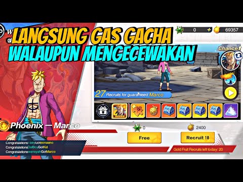 Akhirnya Bisa GACHA MARCO! Lebih WORTH AMBIL MARCO atau GEAR LEGEND ?? - NEW WORLD VIGOUR VOYAGE