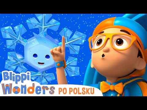 Śnieżynka | Blippi chce wiedzieć | Nauka i zabawa dla dzieci