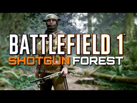 Battlefield 1: SHOTGUN FOREST - 47 Kills (PS4 Pro Multiplayer Gameplay)