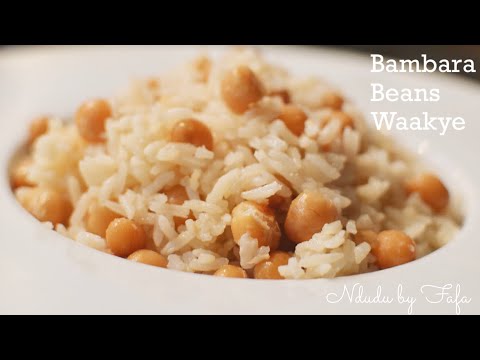 How to cook BAMBARA BEANS with Rice✔️Okpa/Nyimo Beans/ Ntoyo Cibemba/Izinblubu ✔️ Ndudu by Fafa